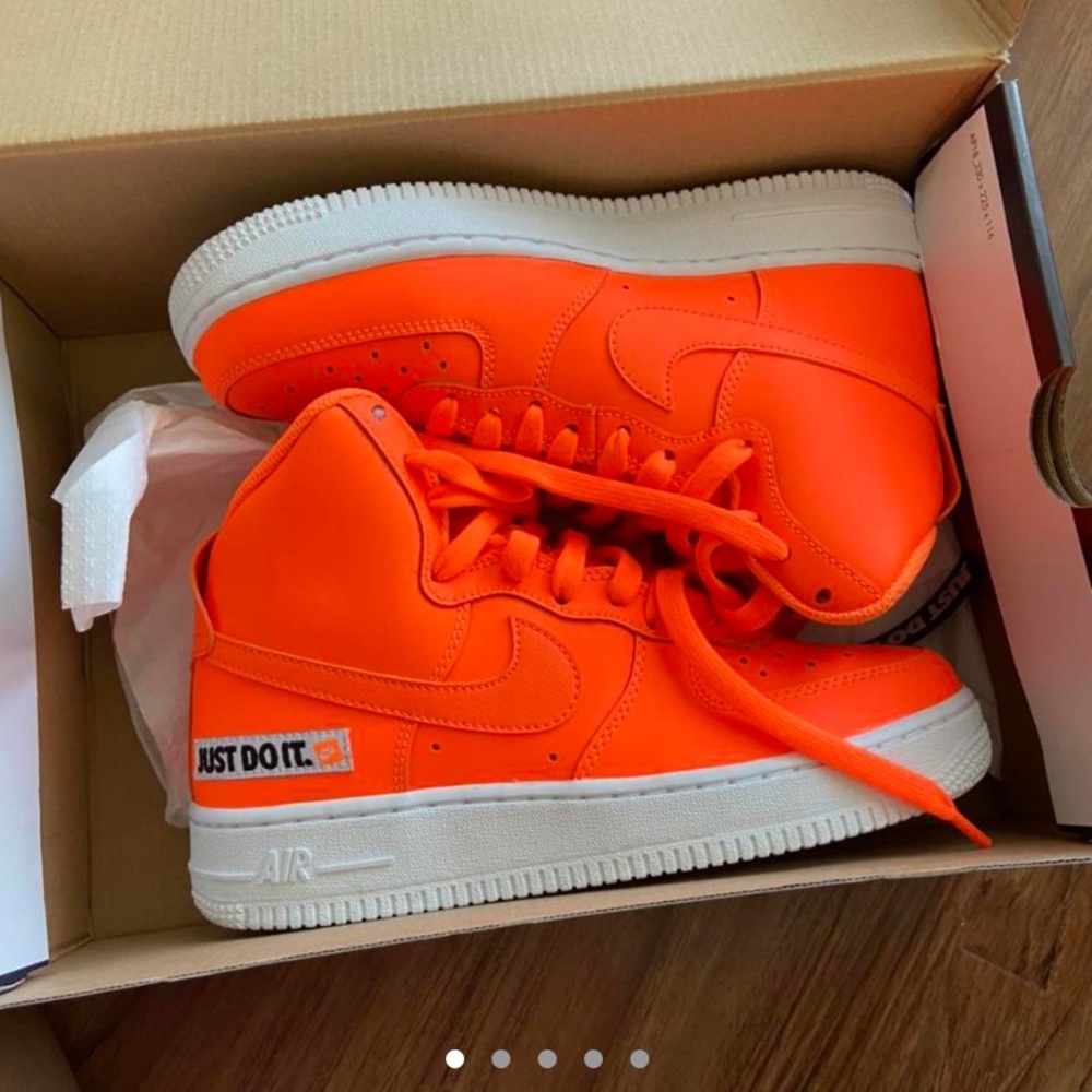 Nike Air Force 1 LV8 High GS Grade School  “Just Do It”